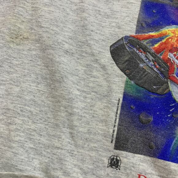 Vintage 1997 Detroit Red Wings Hockey Champions Graphic Tee Shirt Large - Picture 3 of 5